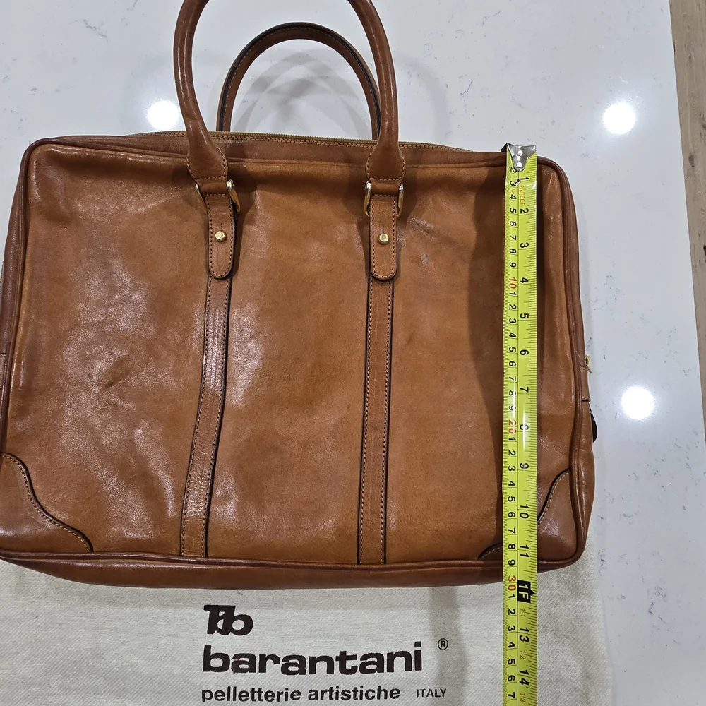 Barantani Leather Brief Case